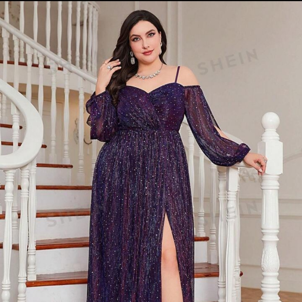 Beautiful purple dress new with tags size 16-XL